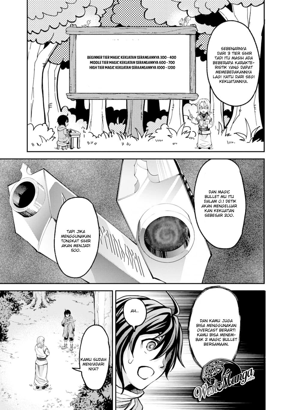 Saisoku Musou No B-kyuu Mahou Tsukai: Ippatsu Utareru Mae Ni Senpatsu Uchikaesu! Chapter 02 Gambar 18